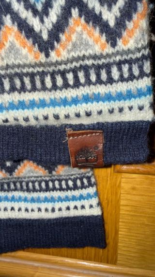 Bufanda Timberland Beige Multicolor