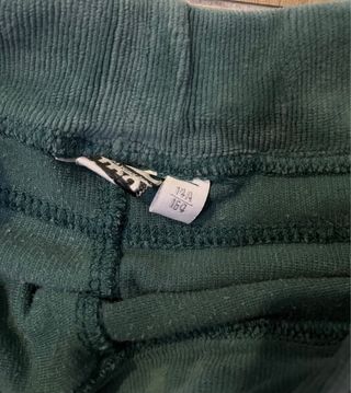 Pantalón I Do verde T.14 elástico