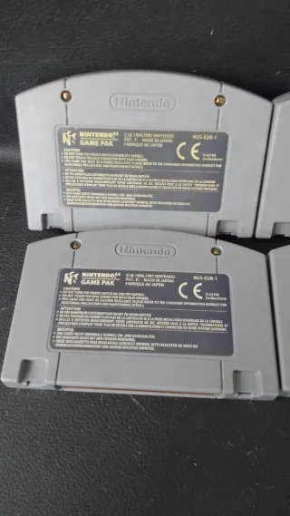 ♍4 Juegos Nintendo 64: Mario Party, NBA Pro 98, F