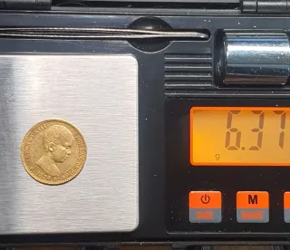 20 Pesetas 1890 Oro Alfonso XIII