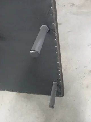 Cama completa sin colchón Base tapizada 135x200 cm