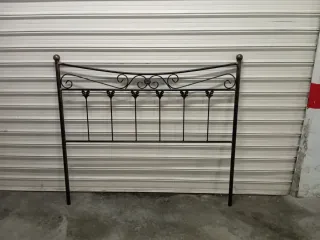 Cama completa sin colchón Base tapizada 135x200 cm