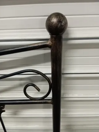 Cama completa sin colchón Base tapizada 135x200 cm