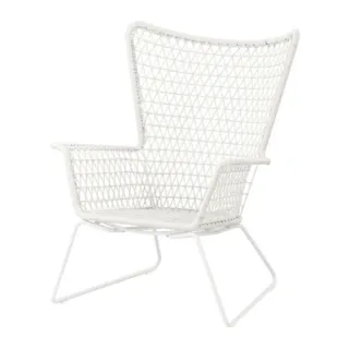 Sillón HÖGSTEN IKEA Blanco Mimbre