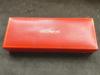 Bolígrafo S.T. Dupont Plata con Caja