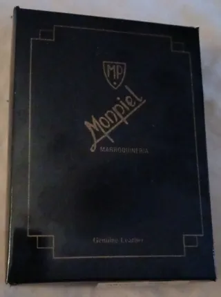 Monedero MONPIEL Piel Marrón