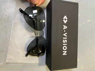 Óculos de Sol A-Vision Unisex Preto