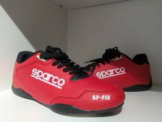 Zapatillas Sparco SP-F12 Rojas y Negras
