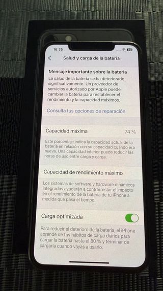 iPhone 11 Pro Max 256GB Gris