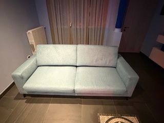 Divano 3 posti tessuto anti macchia come nuovo