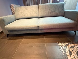 Divano 3 posti tessuto anti macchia come nuovo