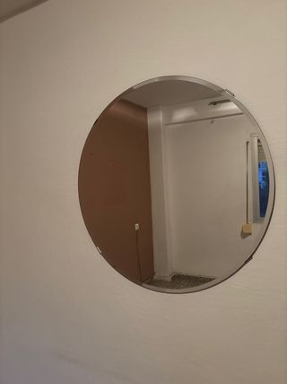 Espejo de pared redondo