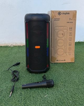 Altavoz portátil Bluetooth + micrófono – NUEVO