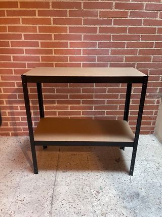 Estantería Almacenaje Negra Mate