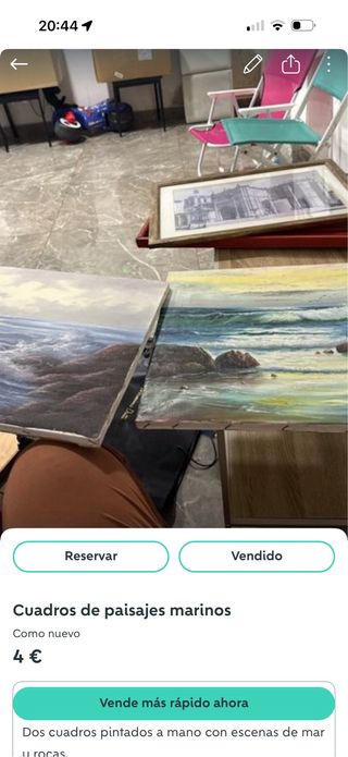 Cuadros de paisajes marinos