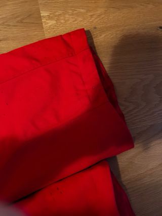 Pantaloni sci Vist uomo rossi vintage