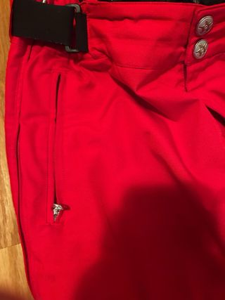 Pantaloni sci Vist uomo rossi vintage