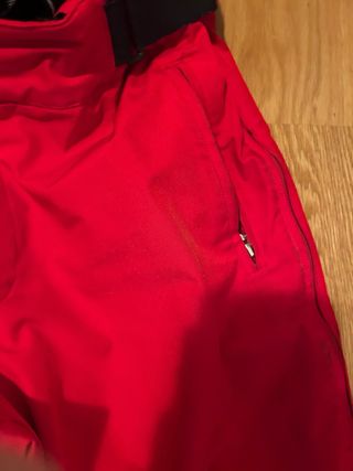 Pantaloni sci Vist uomo rossi vintage