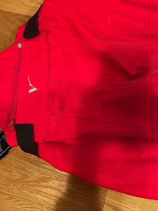 Pantaloni sci Vist uomo rossi vintage