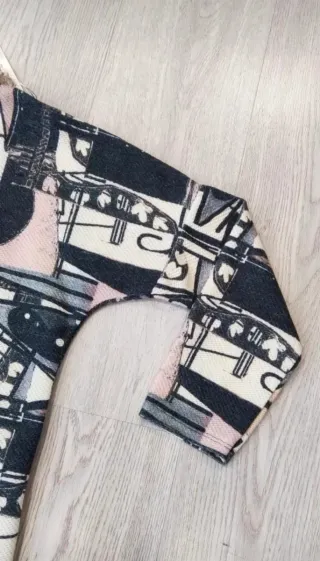 Jersey estampado multicolor