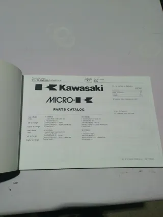 Catálogo Recambio Kawasaki KVF400