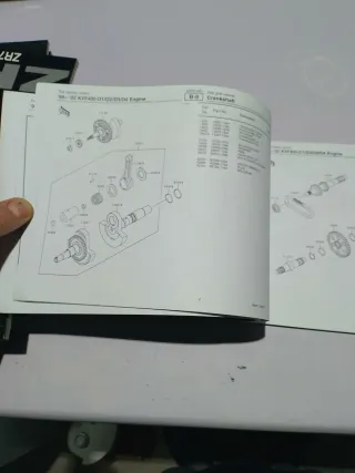 Catálogo Recambio Kawasaki KVF400