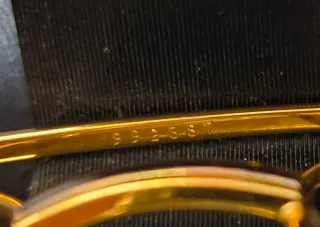 Gafas de sol Cartier Louis Vendome 1983