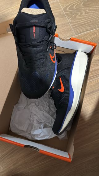 Zapatillas Nike Quest 6 Negras Naranja