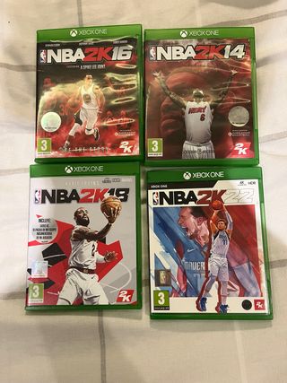 Lote 4 Juegos NBA 2K Xbox One