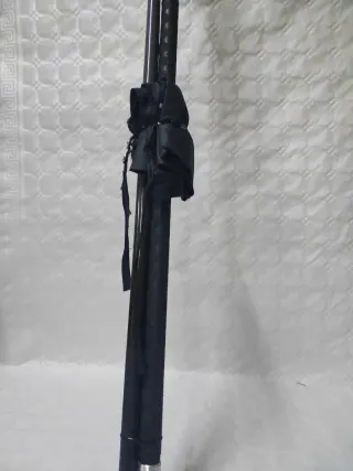 Caña de pesca negra proteus