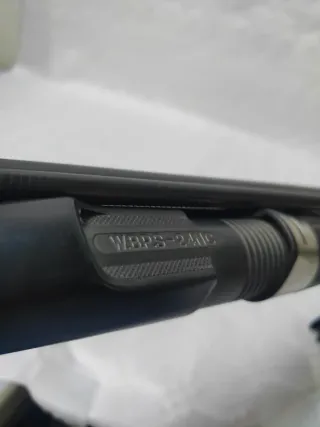 Caña de pesca negra proteus