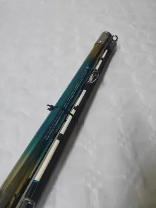 Caña de pesca negra proteus