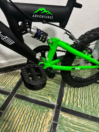 Bicicleta infantil DENBIKE 16 con suspensión