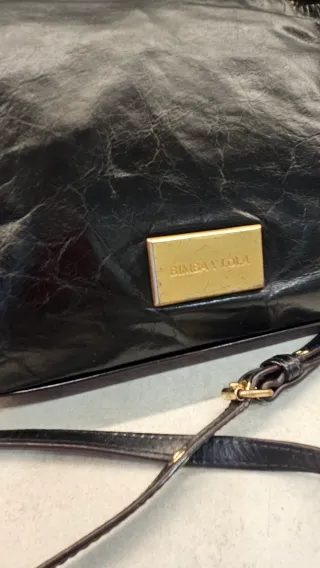 Bolso Piel negro de Bimba y Lola original.