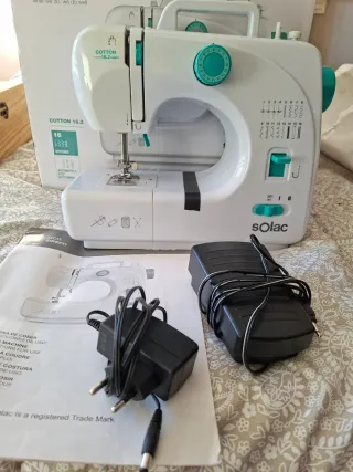 Máquina de coser Solac Cotton 16.2
