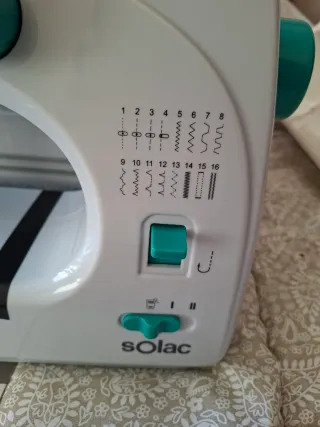 Máquina de coser Solac Cotton 16.2