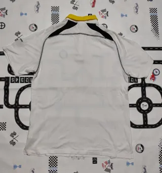 Polo Joma Getafe FC Blanco y Amarillo