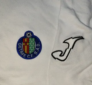 Polo Joma Getafe FC Blanco y Amarillo