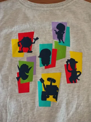 Camiseta Worlds of Pixar Disneyland Paris de mujer