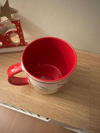 Taza Navideña Santa Claus y Reno