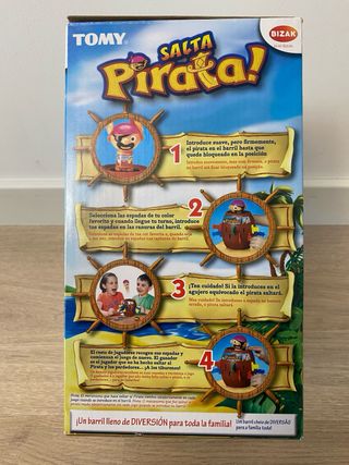 Salta Pirata BIZAK Juego de Mesa