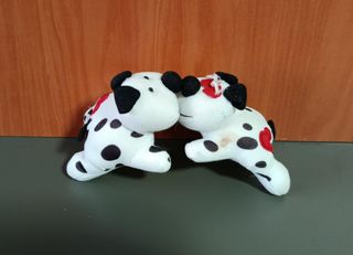 2 Peluches Perro Dálmata