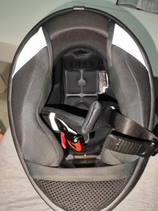 Casco de moto Nzi Negro Mate