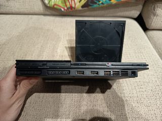 Lote PS2 Slim Negra + Accesorios + Juegos