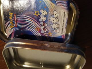 Mini Tin Pokemon+sleeves in regalo