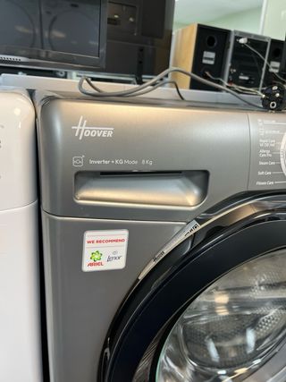 Lavadora Hoover 8kg AAA inverter speed drive