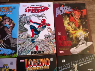 Novelas Gráficas Marvel, tomos variados. 10 tomos.