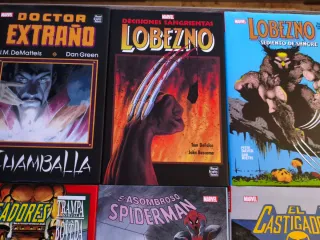 Novelas Gráficas Marvel, tomos variados. 10 tomos.