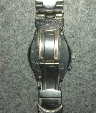 Reloj Swatch Cadmos Cronógrafo Negro