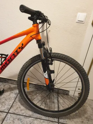 Bicicleta MONTY Roja/Naranja